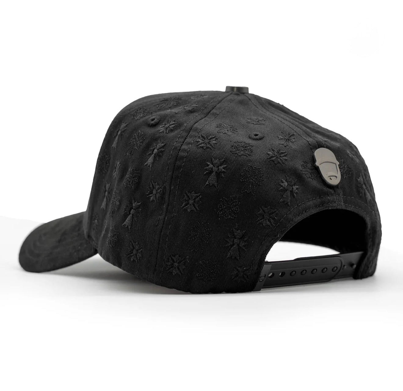 BARBAS HATS CHROME BLACKOUT DROP