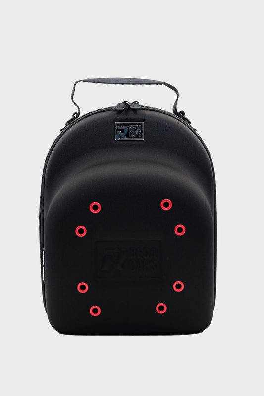 Cap carrier | Negro / rojo